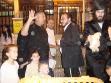 Zev speaking to orthodox man 2