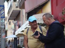 Zev sharing on the streets