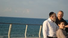 Zev with orthodox man